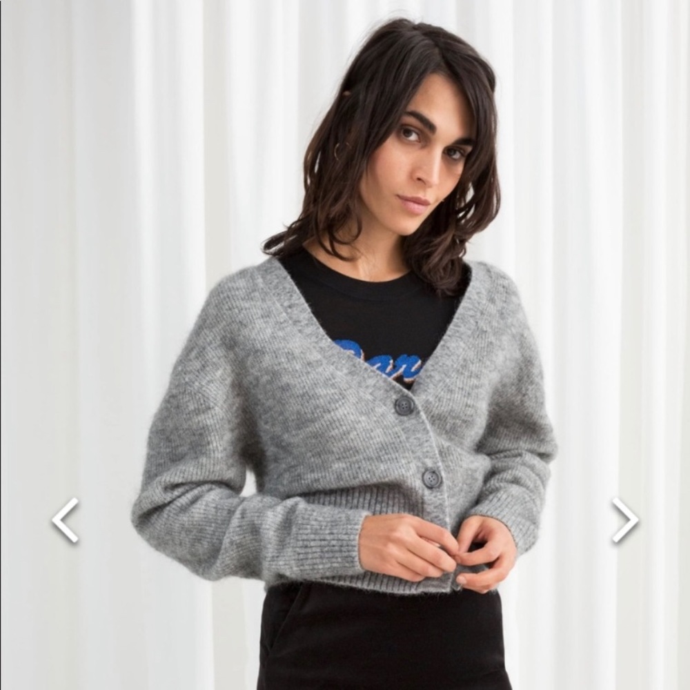 ISO & Other Stories Wool Blend Cardigan
